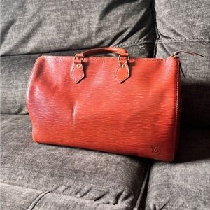 Louis Vuitton Kenyan brown Epi leather 35